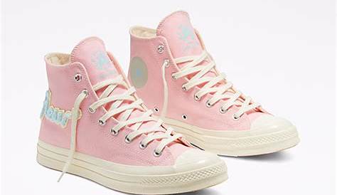 Converse Canvas Golf Le Fleur X Chuck 70's Hi in White for