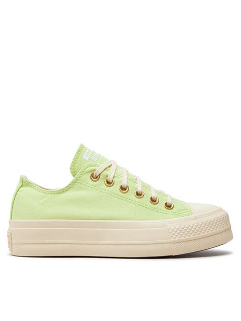 Converse Platform Zold