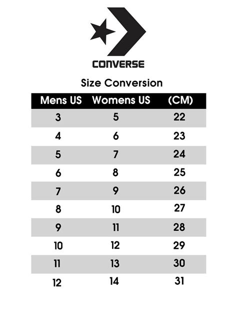 converse uk size 6