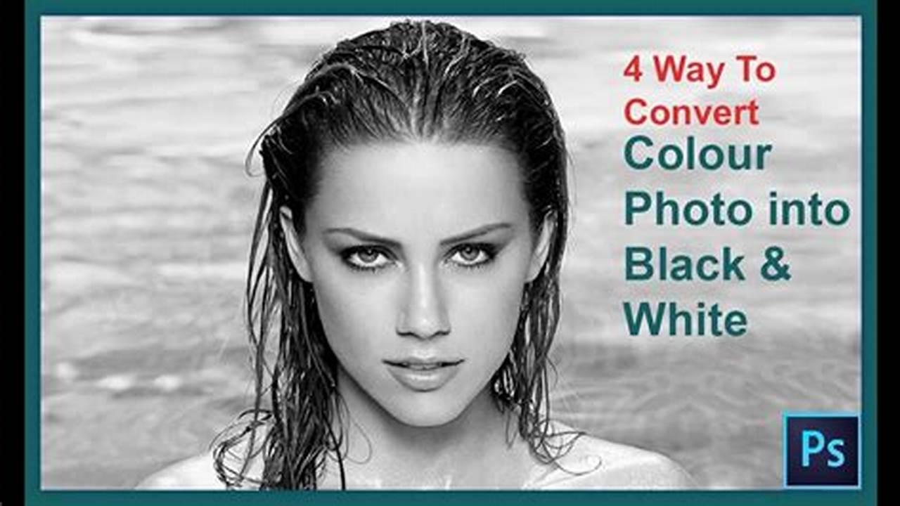 Uncover the Secrets of Converting Color Photos to Black and White Online
