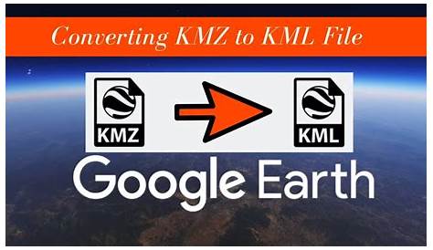 Convert KMZ to KML
