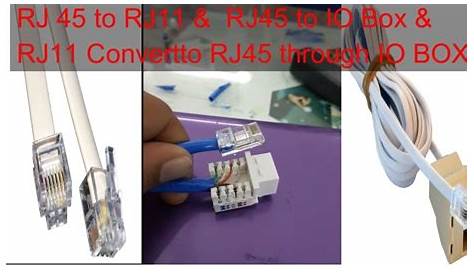 Convert Rj11 To Rj45 Wiring Diagram Free
