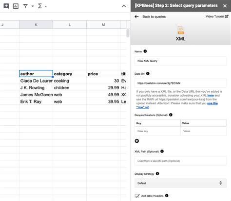 How To Convert Google Sheets Spreadsheets to XML