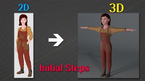 convert 2d image to 3d model blender