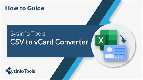 convert a csv file to vcard