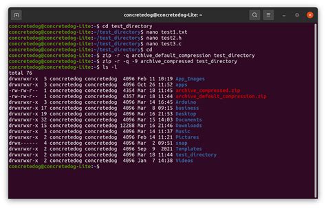 Convert A Folder To Zip In Linux