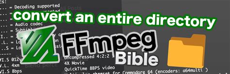 Convert All Files In A Folder Ffmpeg