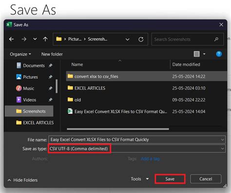 Convert All Xlsx Files In A Folder To Csv