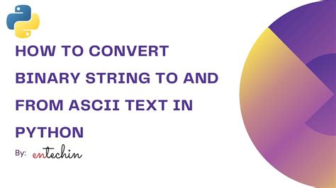 Convert Ascii Value To Binary In Python
