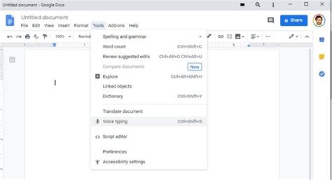 convert audio file to text google docs