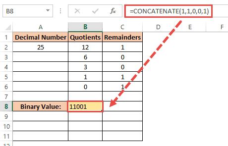 Convert Binary To Decimal Excel