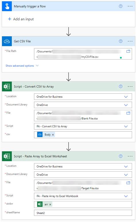 Convert Csv To Excel Ms Flow