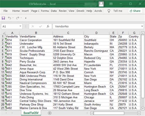 Convert Csv To Excel Using Vb.net