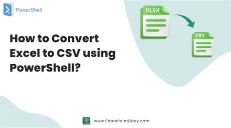 convert csv to xls powershell