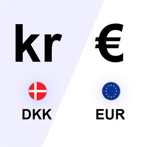 convert danish krone to euro