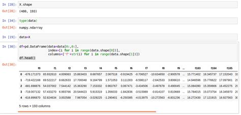 convert dataframe to numpy