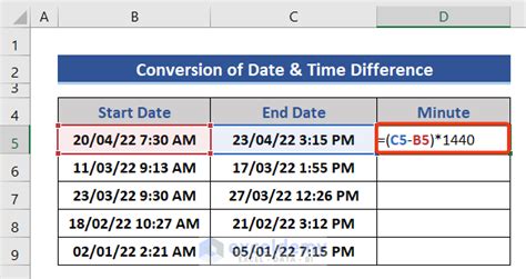 convert date and time to minutes in excel