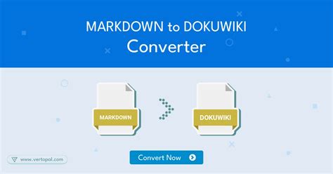 convert dokuwiki to markdown