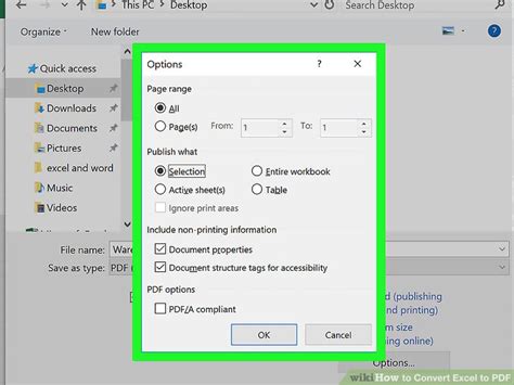 Convert Excel To Pdf Blank Page