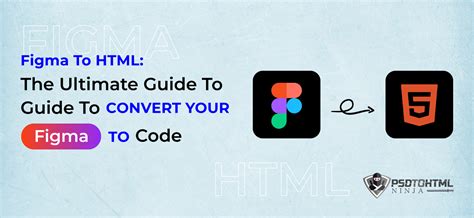 convert figma to code html