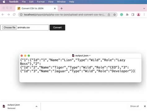 Convert File Csv To Json