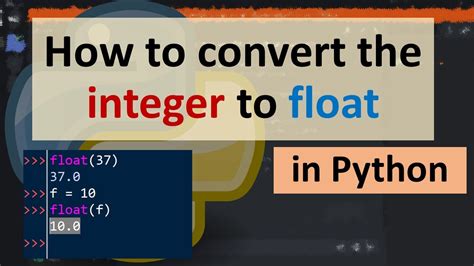 Convert Float To Integer Python Pandas