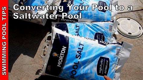 convert fresh water to salt water pool