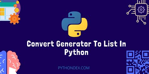Convert Generator Python