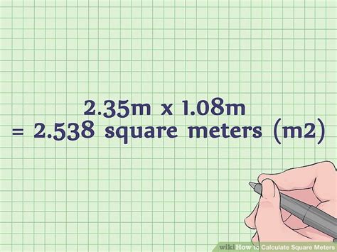 Convert Height And Width To Square Meter