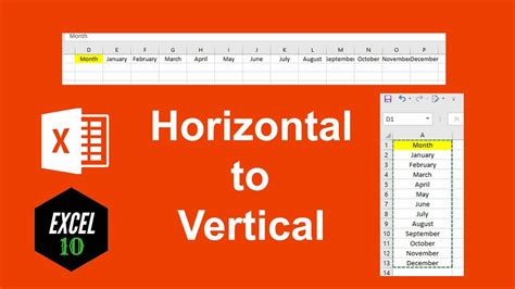 Convert Horizontal List To Vertical Online