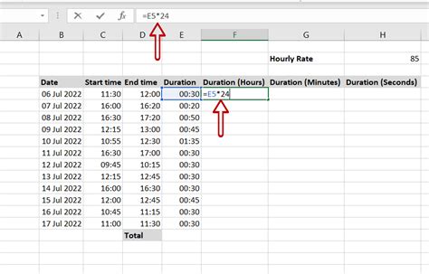 Convert Hours To Minutes On Excel