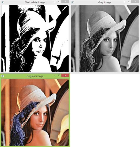 convert image to black and white python opencv