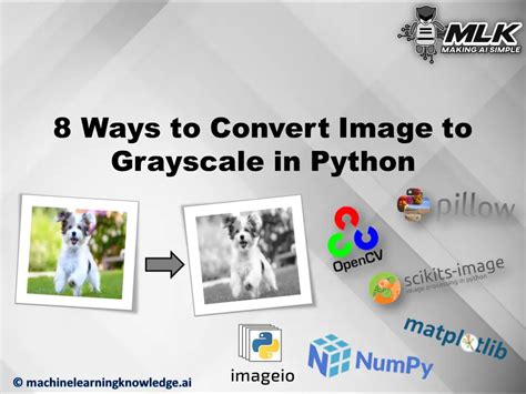 convert image to grayscale python numpy