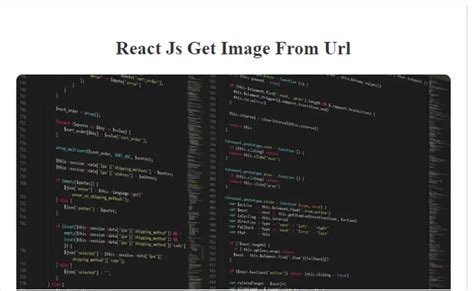 convert image to url react