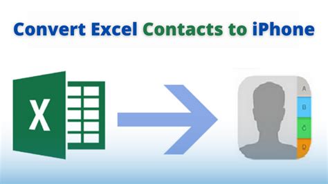 convert iphone contact list to excel