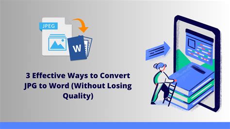 Convert Jpg To Word Without Losing Quality