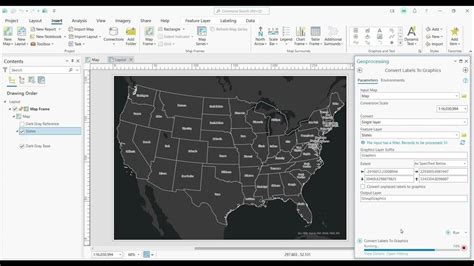 Convert Labels To Graphics In Arcgis Pro