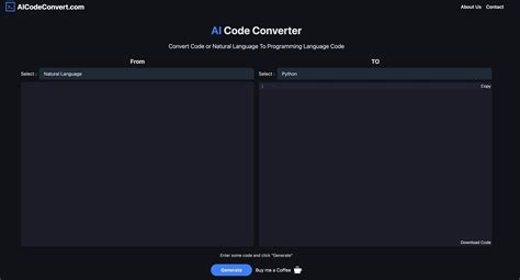 Convert Language Into Code