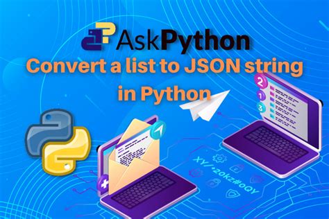 Convert List Data To Json Python