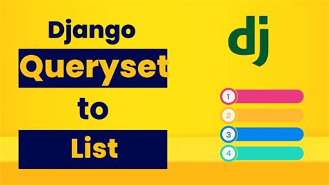 Convert List To Queryset Django
