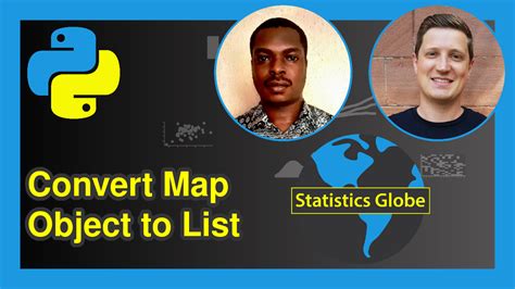convert map object to list python