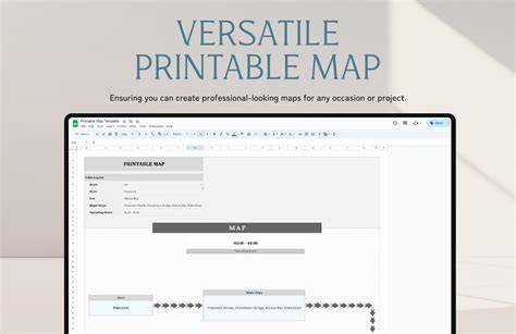 Convert Map To Printable