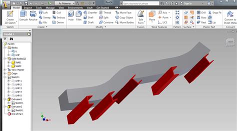 Convert Multi Body Part To Assembly Inventor