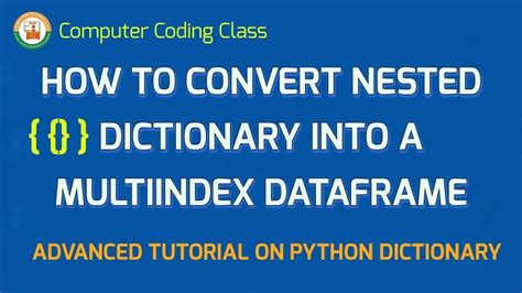 convert nested dictionary to dataframe python