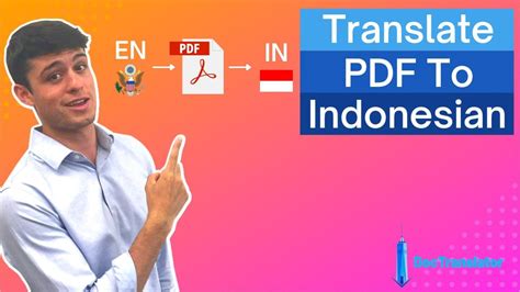 convert pdf english to indonesian language