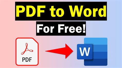 convert pdf image to text in word