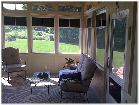 convert screened porch into sunroom