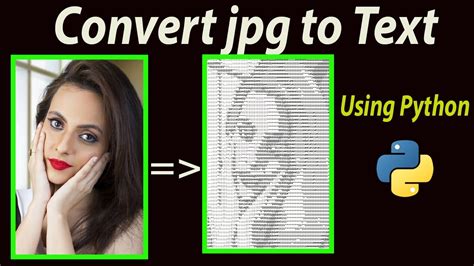 convert text to python script