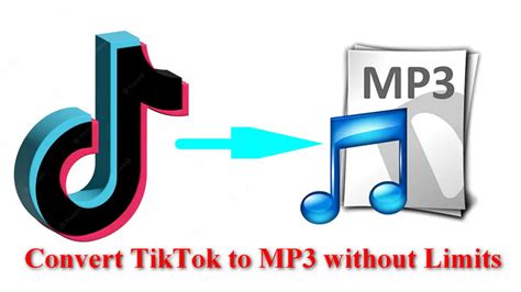 convert tiktok to mp3