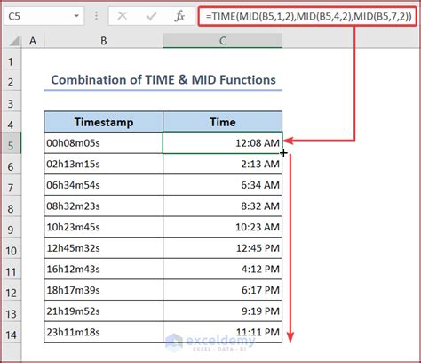 convert timestamp based on timezone